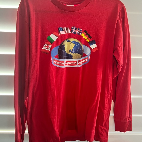 Supreme Other - Supreme Worldwide long sleeve T-Shirt size medium